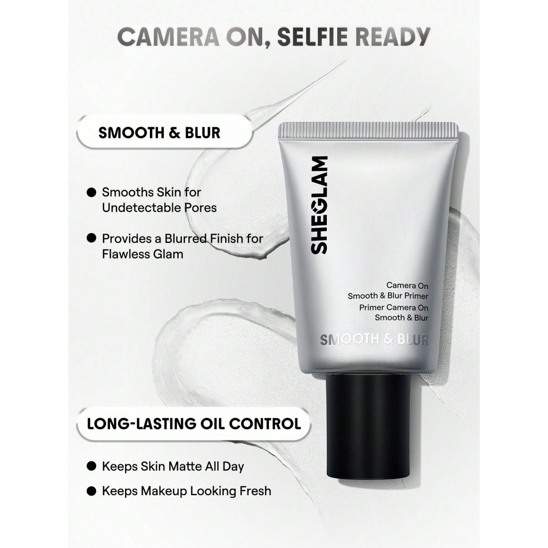 SHEGLAM Camera On Smooth & Blur Primer-Translucent