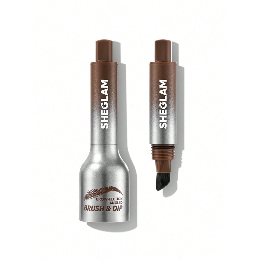 SHEGLAM Brow-fection Angled Brush & Dip-06 Auburn