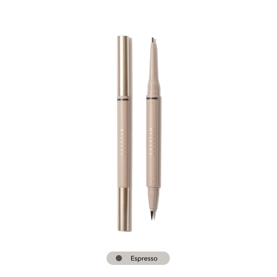SHEGLAM Brows on Demand 2-in-1 Brow Pencil-09 Espresso