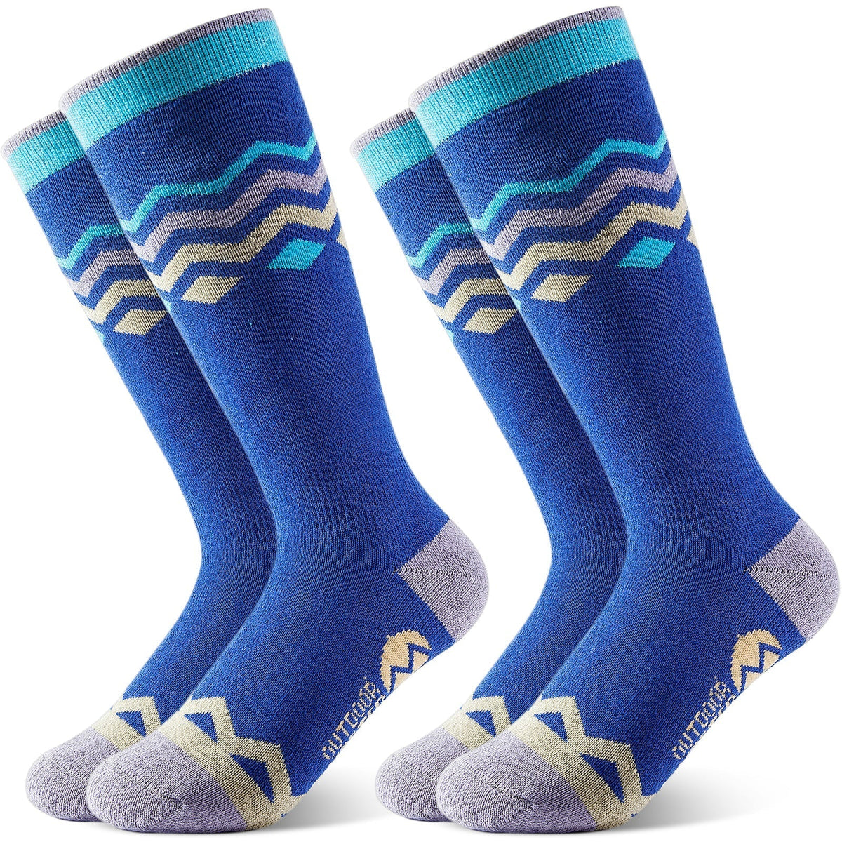WINTERSOCKEN VAN KATOEN voor kinderen (2 paar)