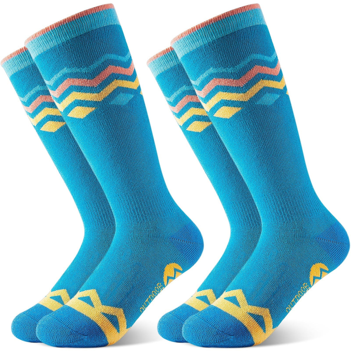 WINTERSOCKEN VAN KATOEN voor kinderen (2 paar)