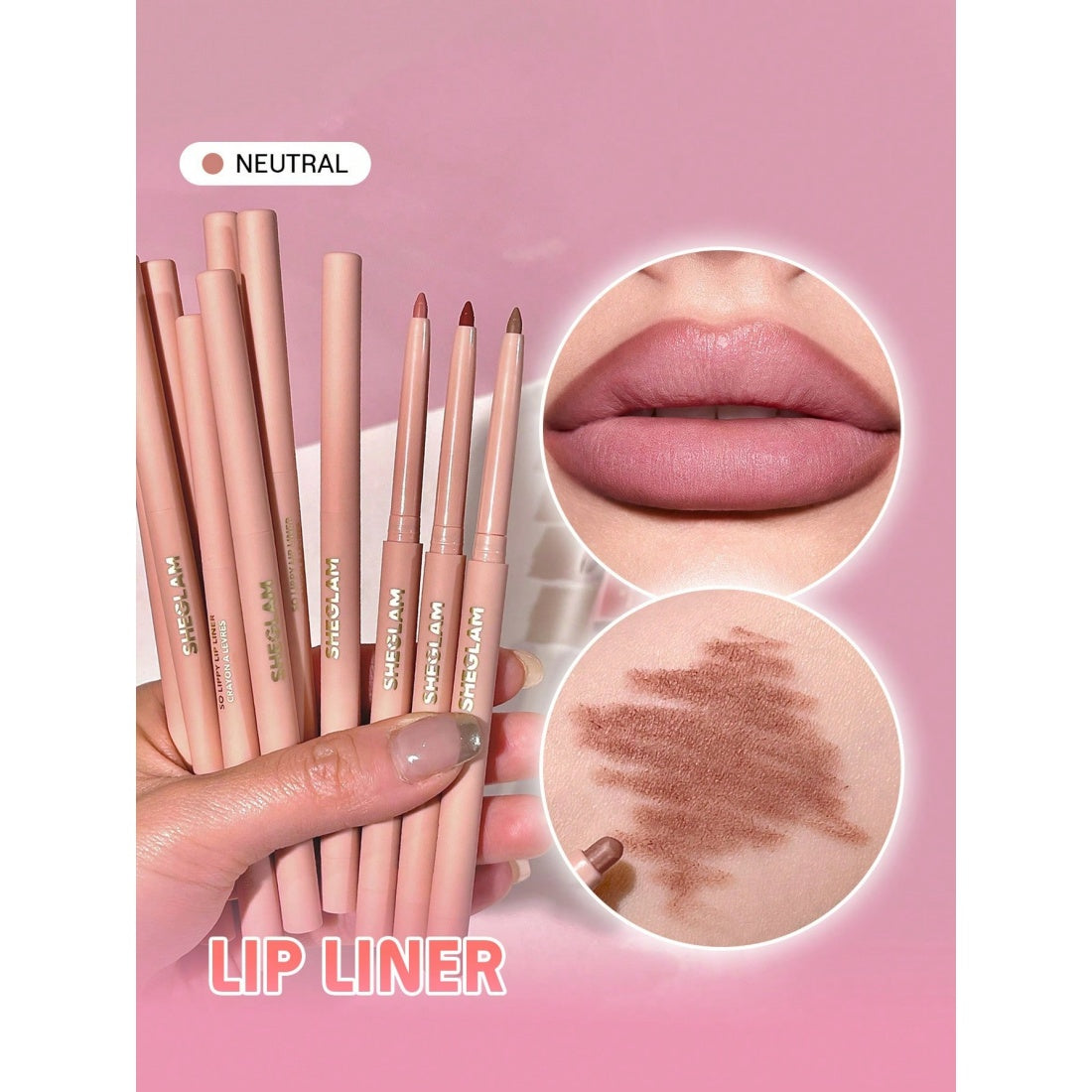SHEGLAM Crayon à lèvres So Lippy-004 Neutral