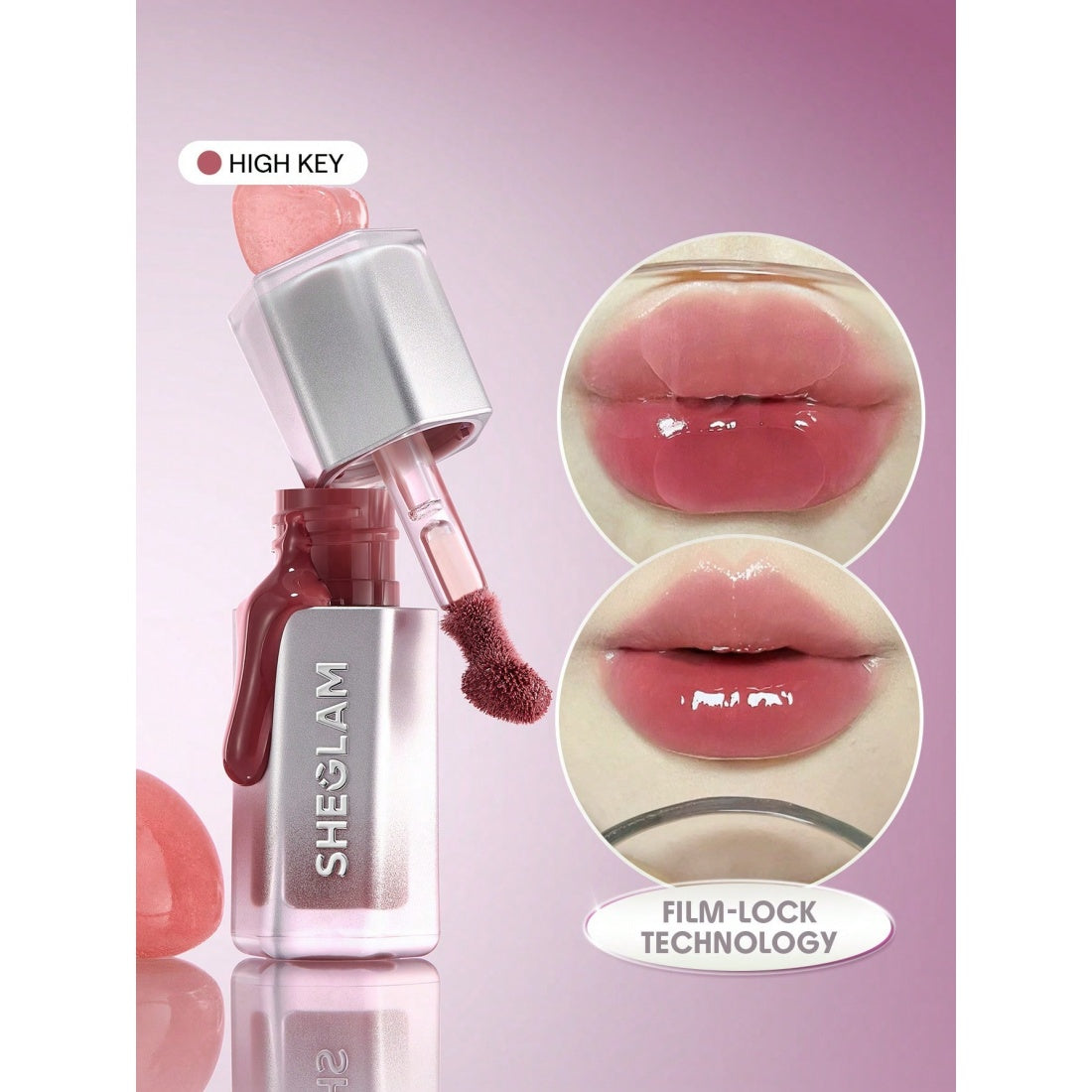 SHEGLAM Glass Lock Air Gloss - 111 High Key