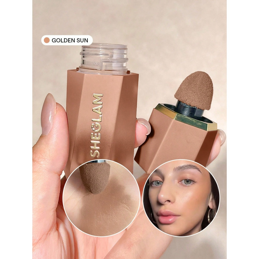 Bronzer Liquide Mat SHEGLAM Sun Beam-05 Golden Sun