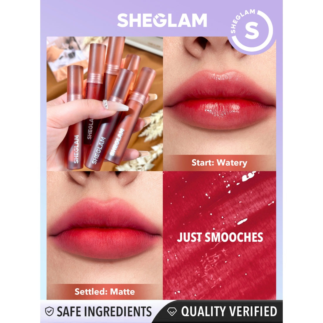 SHEGLAM Soft Haze Lip Blur-314 Just Smooches