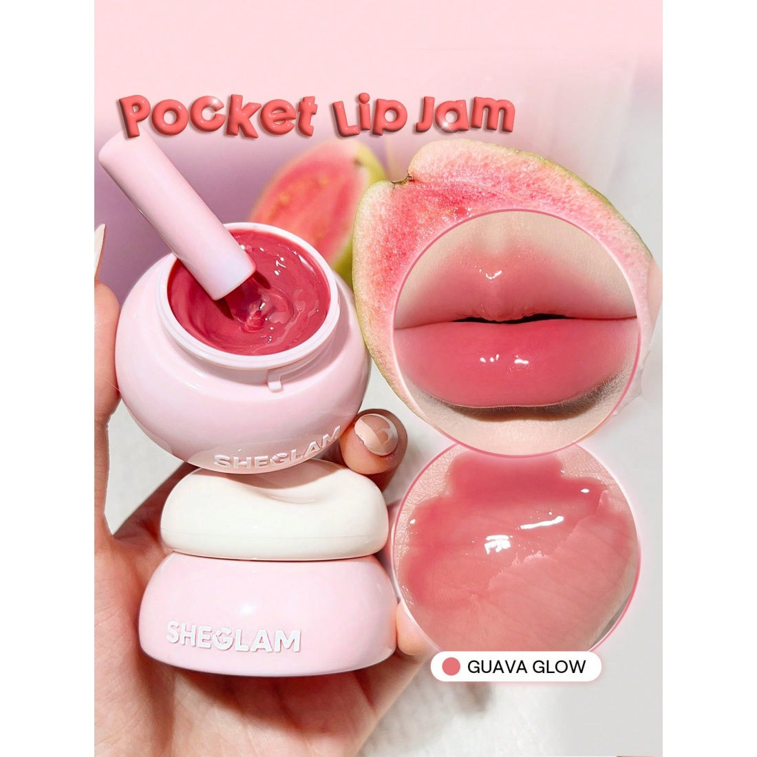 SHEGLAM Hydra Jelly Pocket Lip Jam-106 Guava Glow