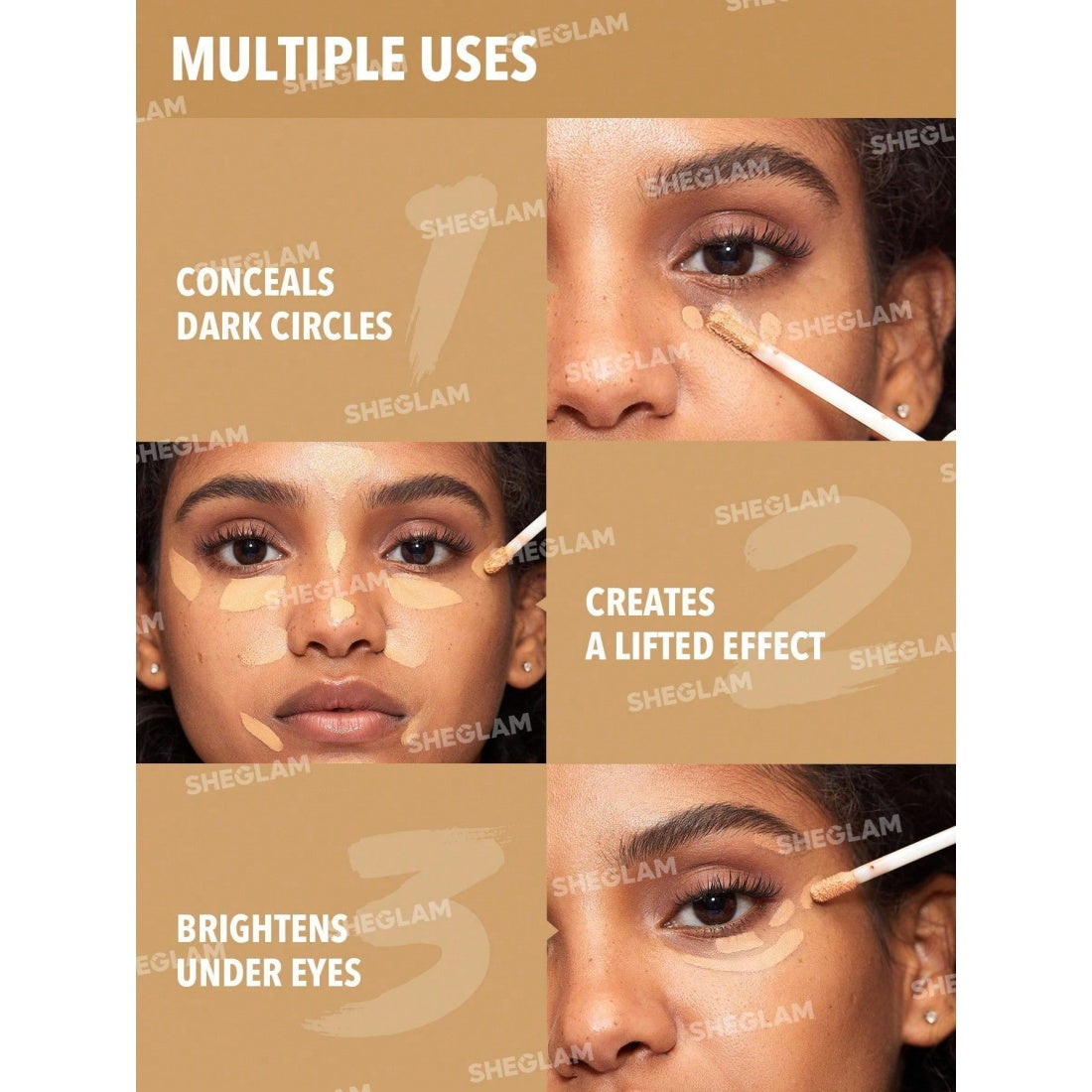 SHEGLAM Like Magic 12HR Full Coverage Concealer – Chantilly