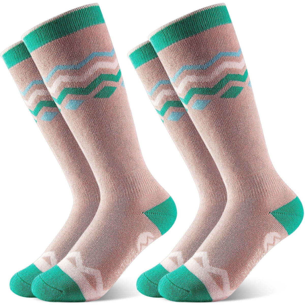 WINTERSOCKEN VAN KATOEN voor kinderen (2 paar)