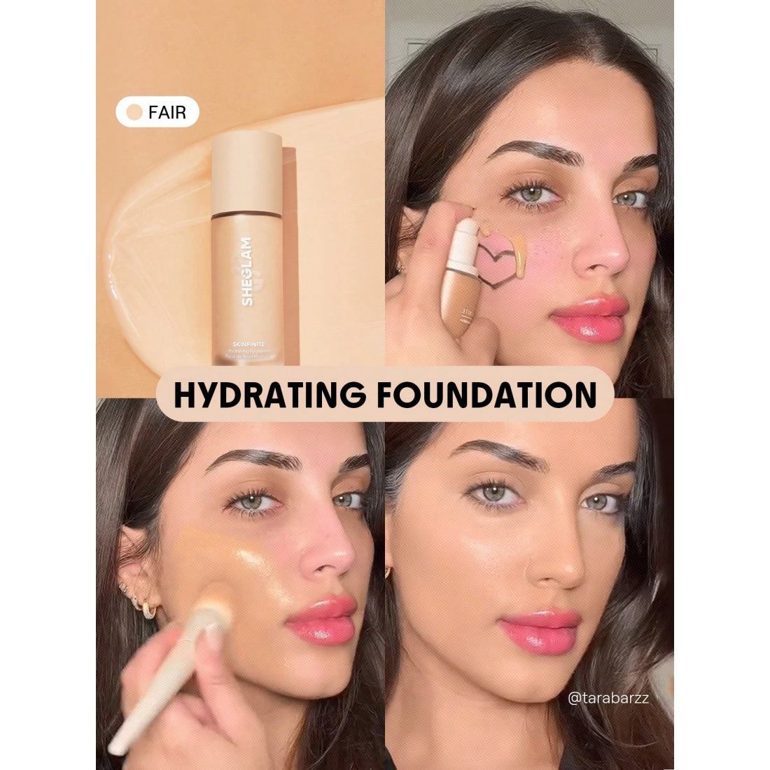Fond de teint hydratant Skinfinite SHEGLAM - Clair