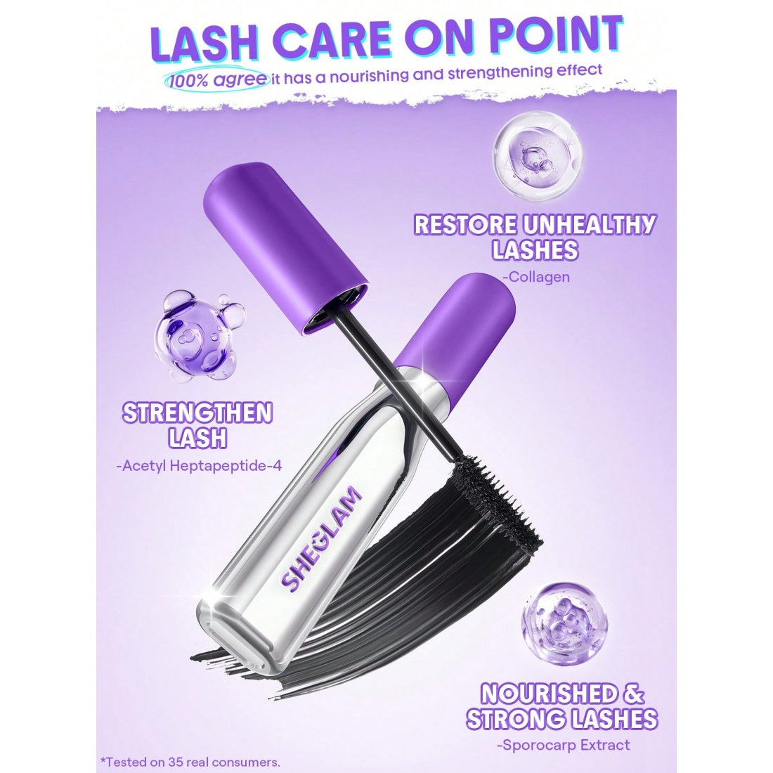 SHEGLAM Lashlighter Mega Boost Mascara-Black
