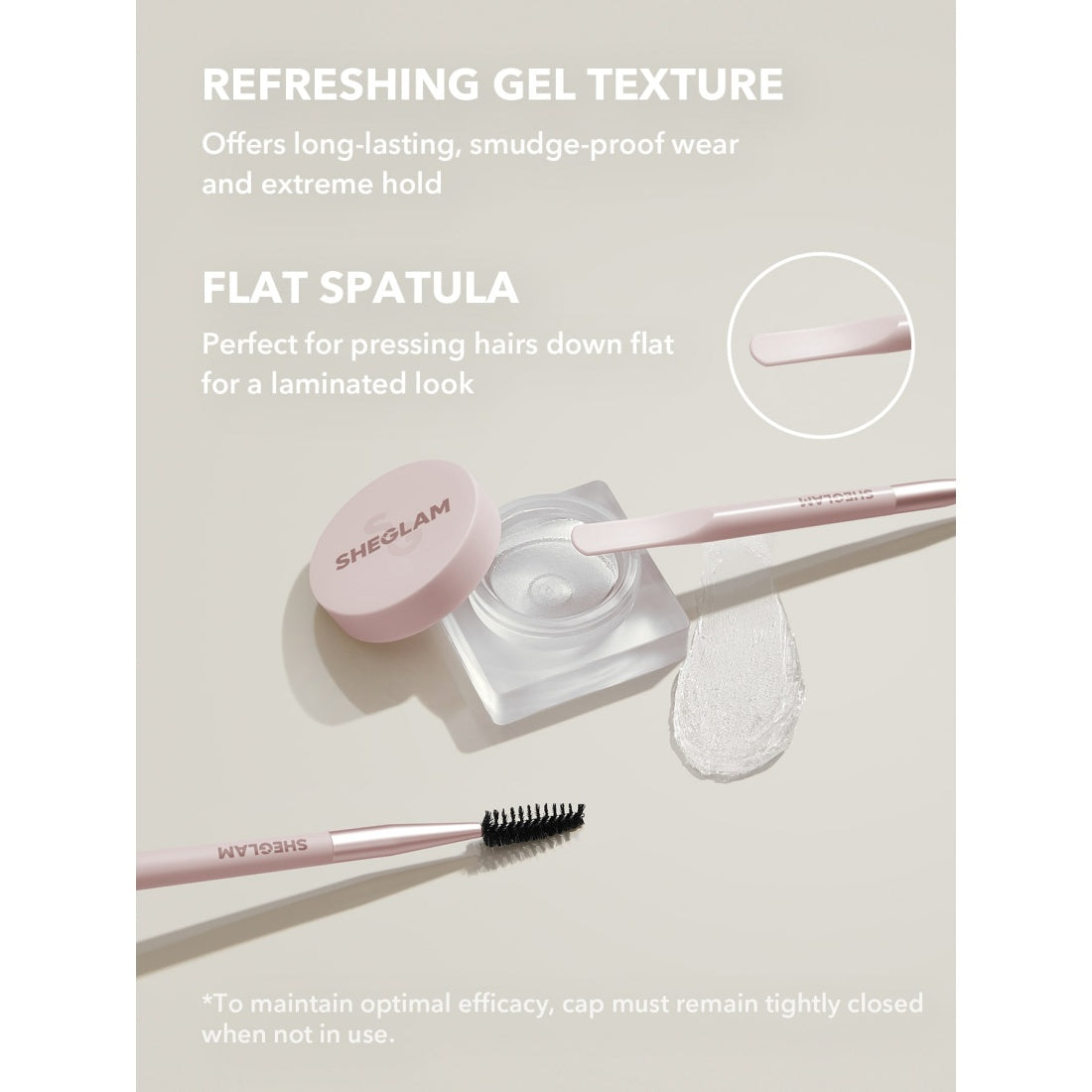 SHEGLAM Set Me Up Brow Hold-Crystal Clear