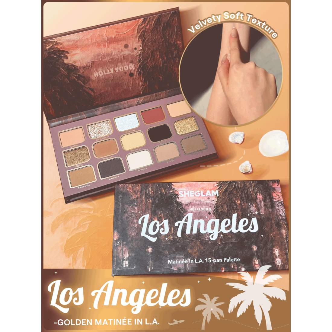 SHEGLAM Matinée in L.A. 15-pan Palette