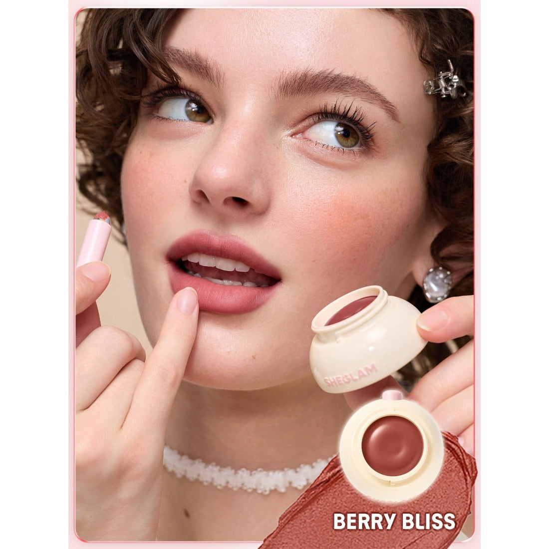 SHEGLAM Baume à lèvres onctueux en pot - 129 Berry Bliss