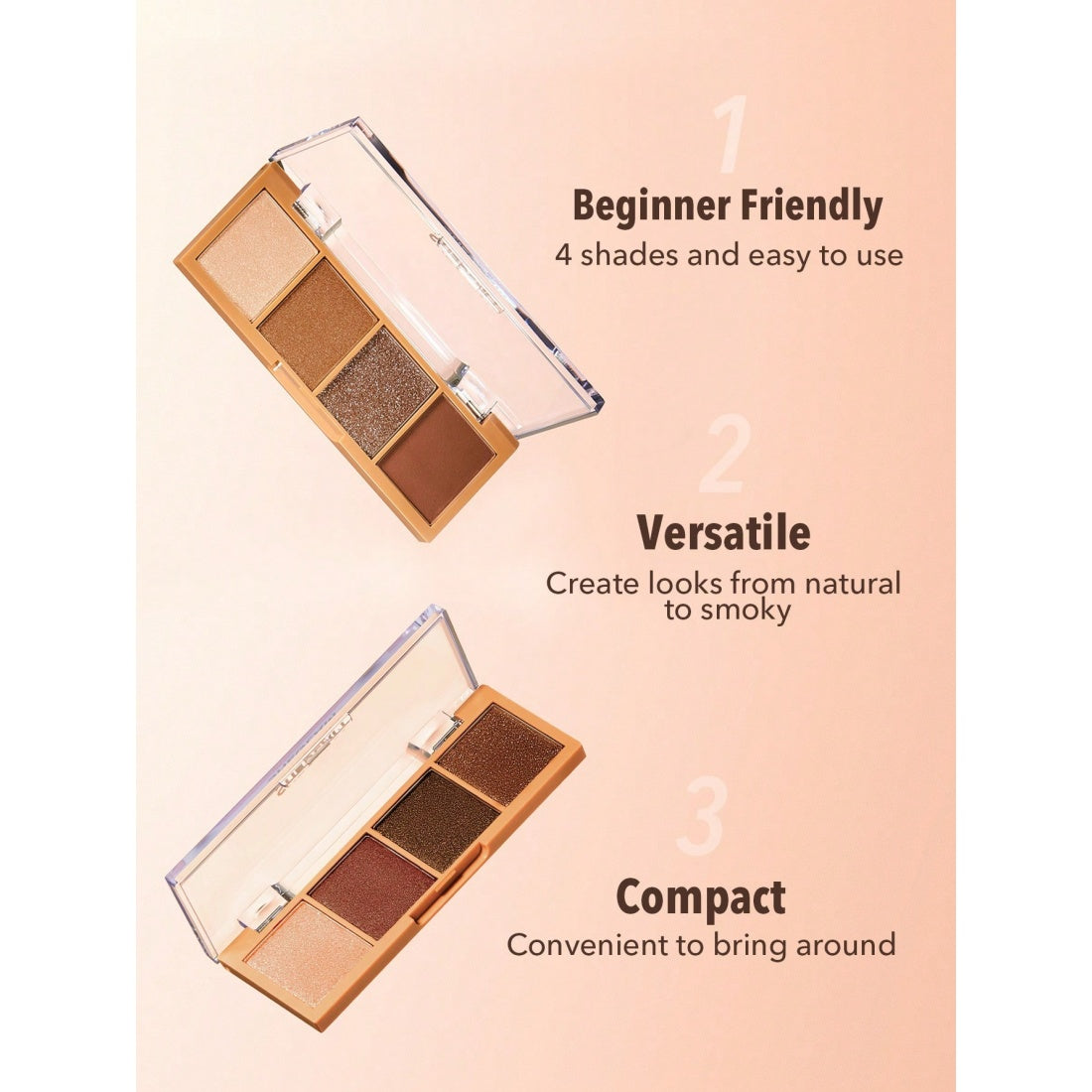 SHEGLAM Paleta de sombras de ojos The Essentials Pocket-Veil