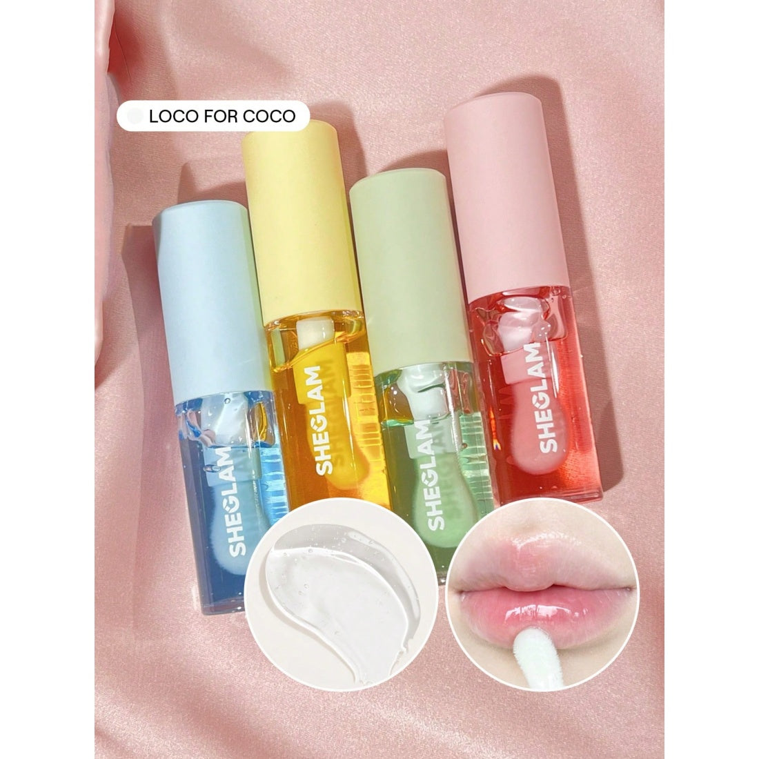 SHEGLAM Jelly Wow Hydrating Lip Oil-604 Loco for Coco