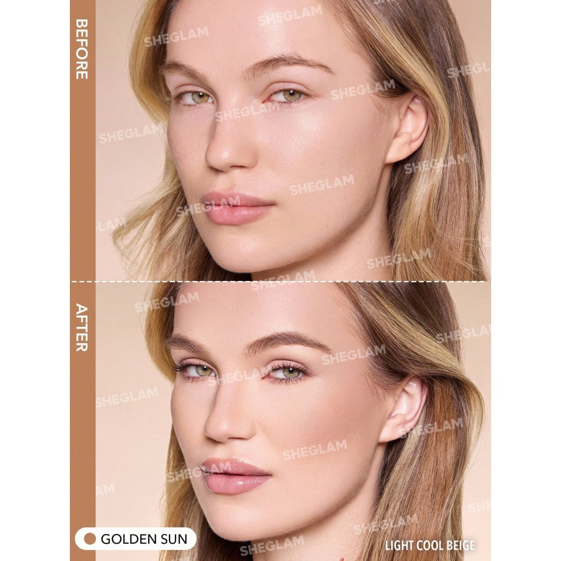 Bronzer Liquide Mat SHEGLAM Sun Beam-05 Golden Sun