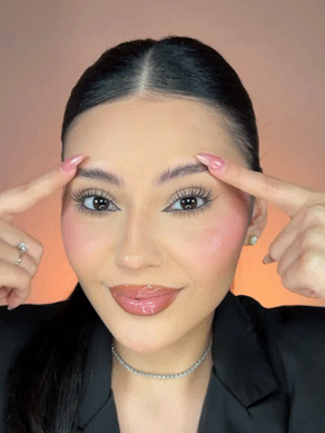 SHEGLAM Brow-fection Angled Brush & Dip-08 Chocolate