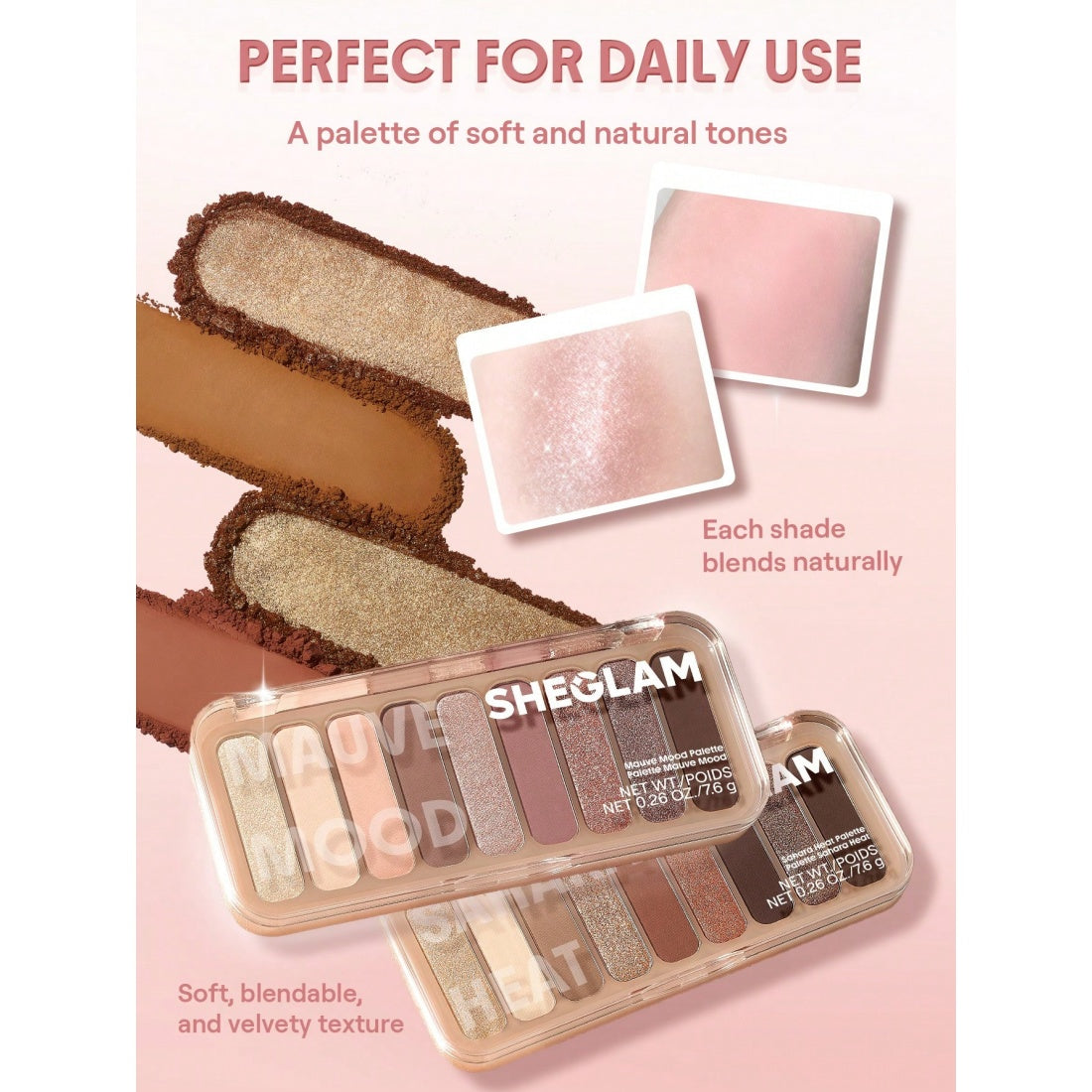 SHEGLAM Mauve Mood Palette