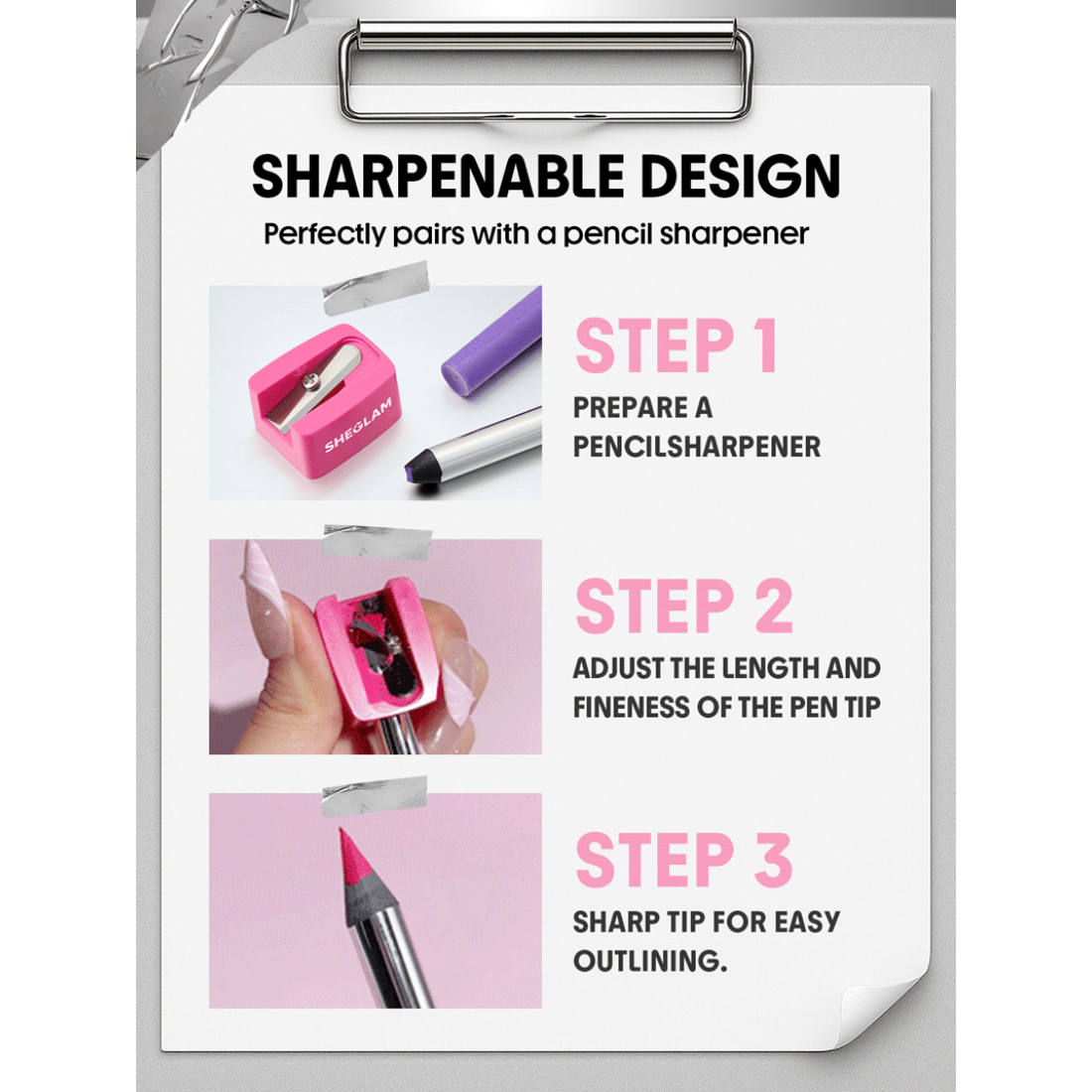 SHEGLAM Boldline Longwear Multi-Function Gel Liner – Burgundy