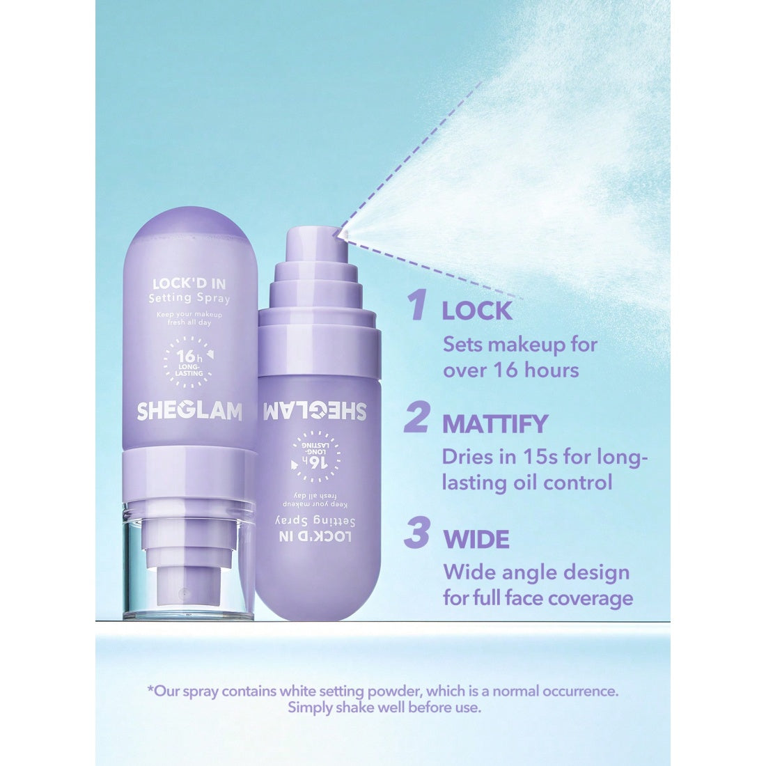SHEGLAM Lock'd In Setting Spray
