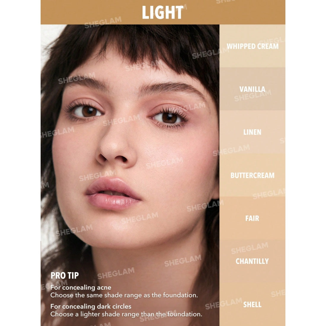 SHEGLAM Like Magic 12HR Full Coverage Concealer-Fair