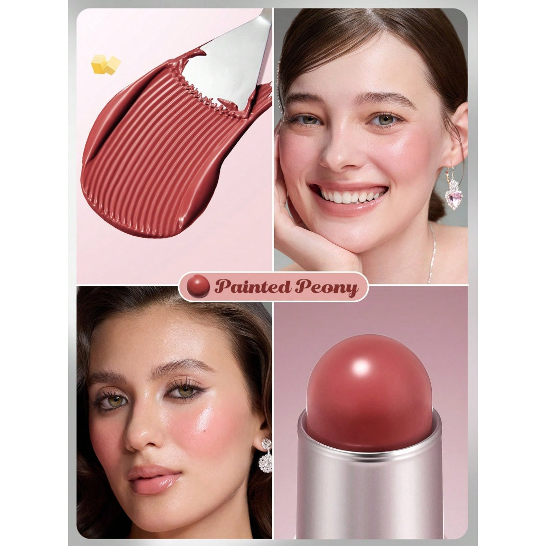 SHEGLAM Buttery Bliss Blush Stick-009 Painted Peony
