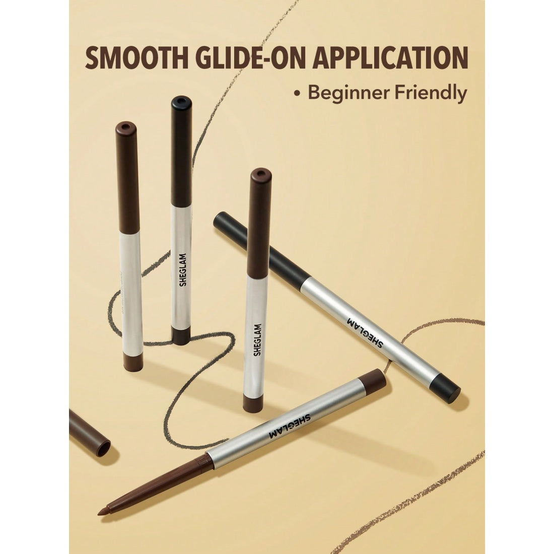 SHEGLAM On-Line Creamy Eyeliner-Zwart