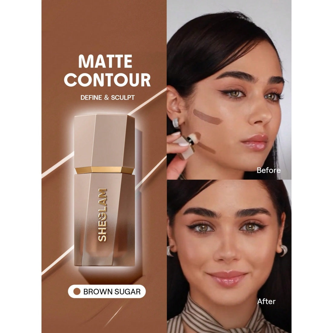 SHEGLAM Sun Sculpt Flüssig-Kontur-09 Brown Sugar