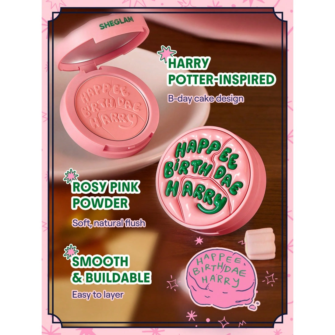 Harry Potter™ | SHEGLAM Happee Birthdae Harry Blush