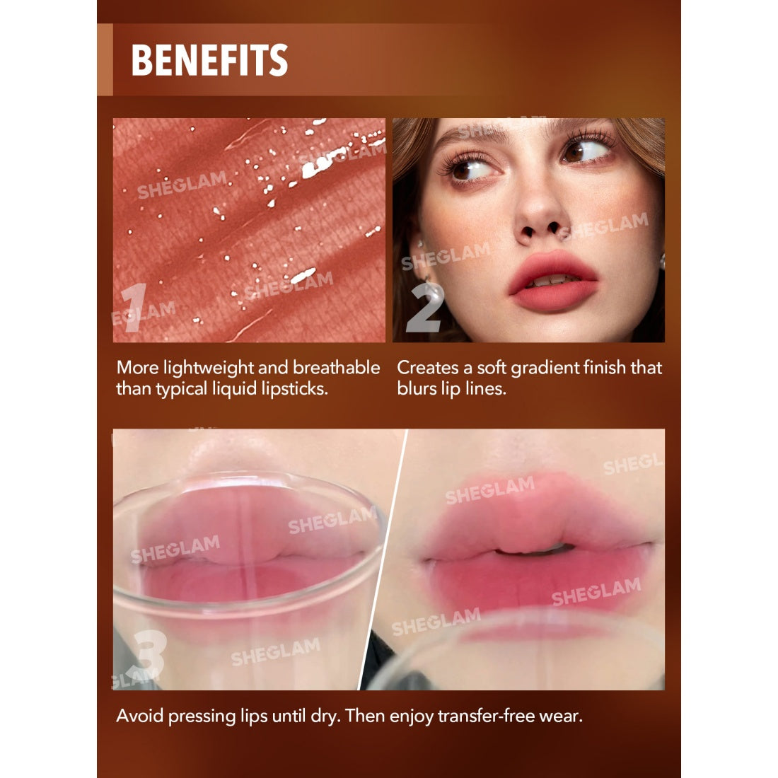 SHEGLAM Soft Haze Lip Blur-314 Just Smooches