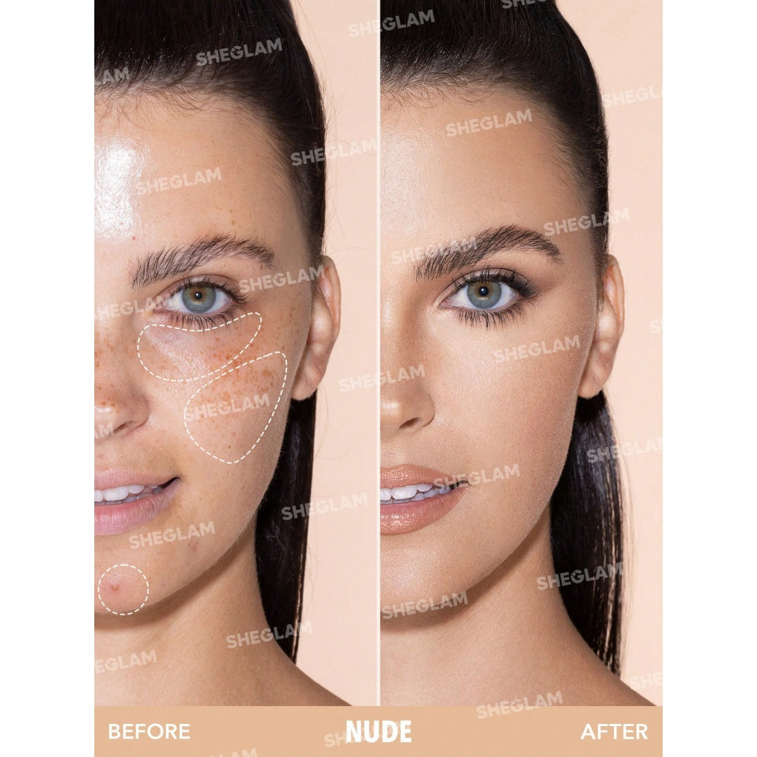 Anti-cernes teint amélioré SHEGLAM – Nude
