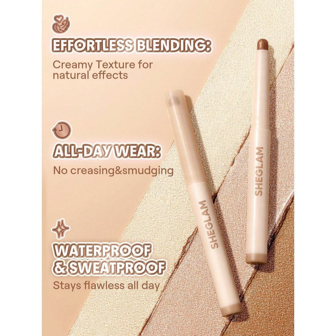 SHEGLAM Creamsicle Oogschaduwstick-02 Daydream