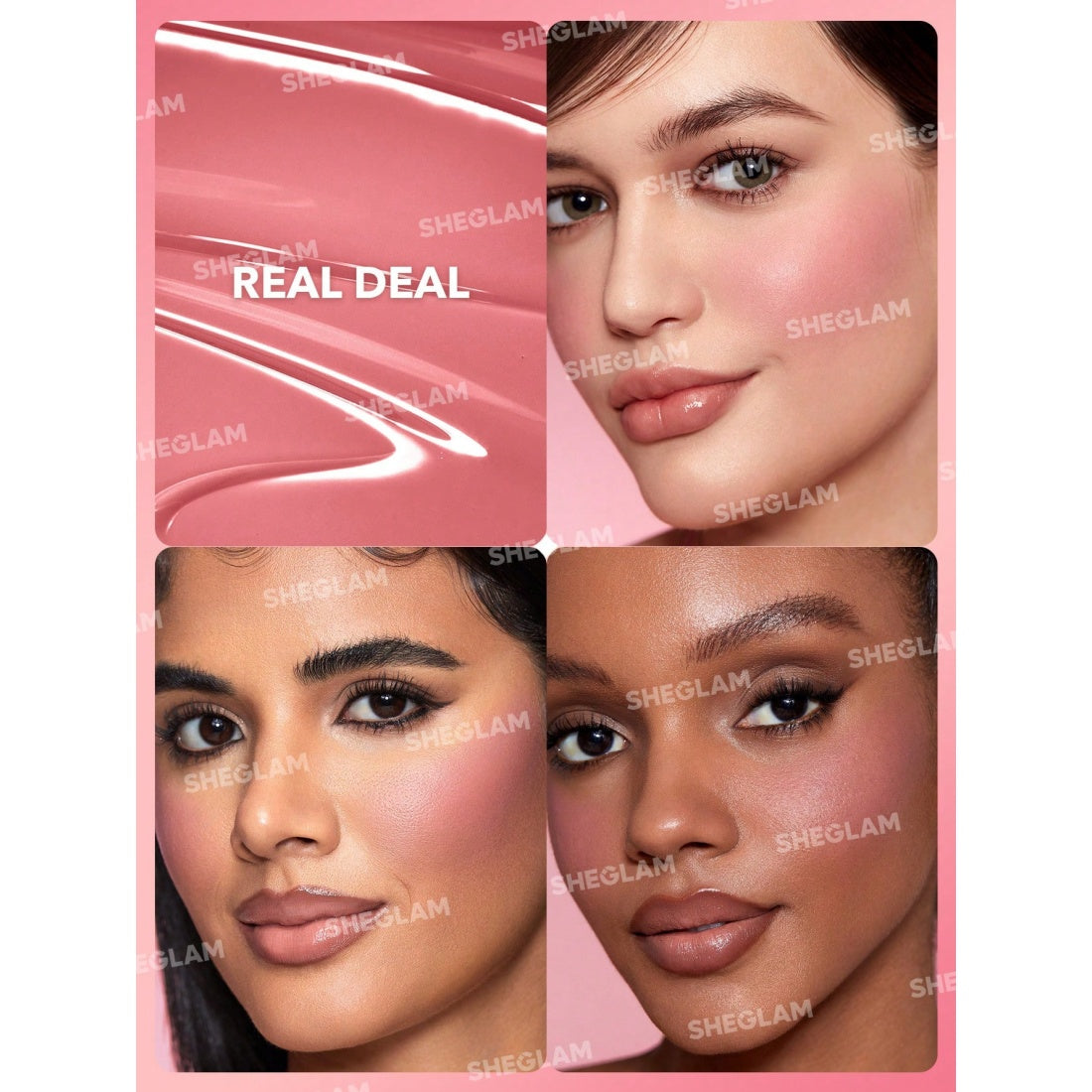 SHEGLAM Color Bloom Flüssiges Rouge-301 Real Deal
