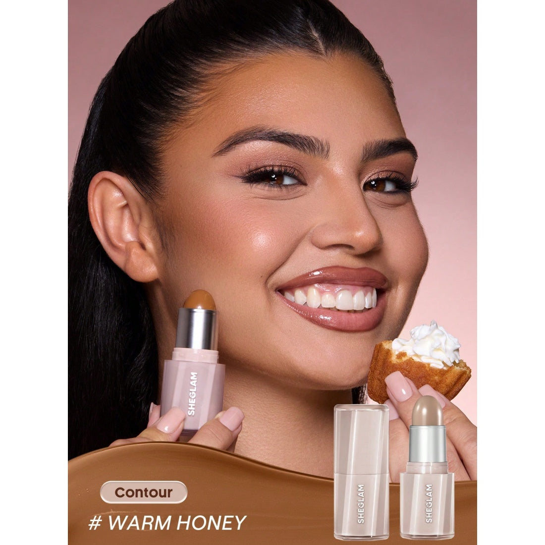 SHEGLAM Buttery Buff Contour & Bronzer Stick - Warm Honey