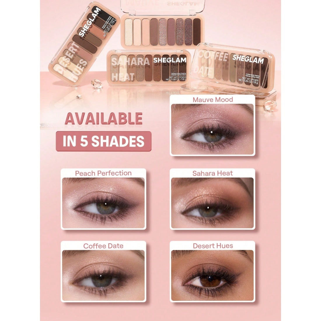 SHEGLAM Peach Perfection Palette