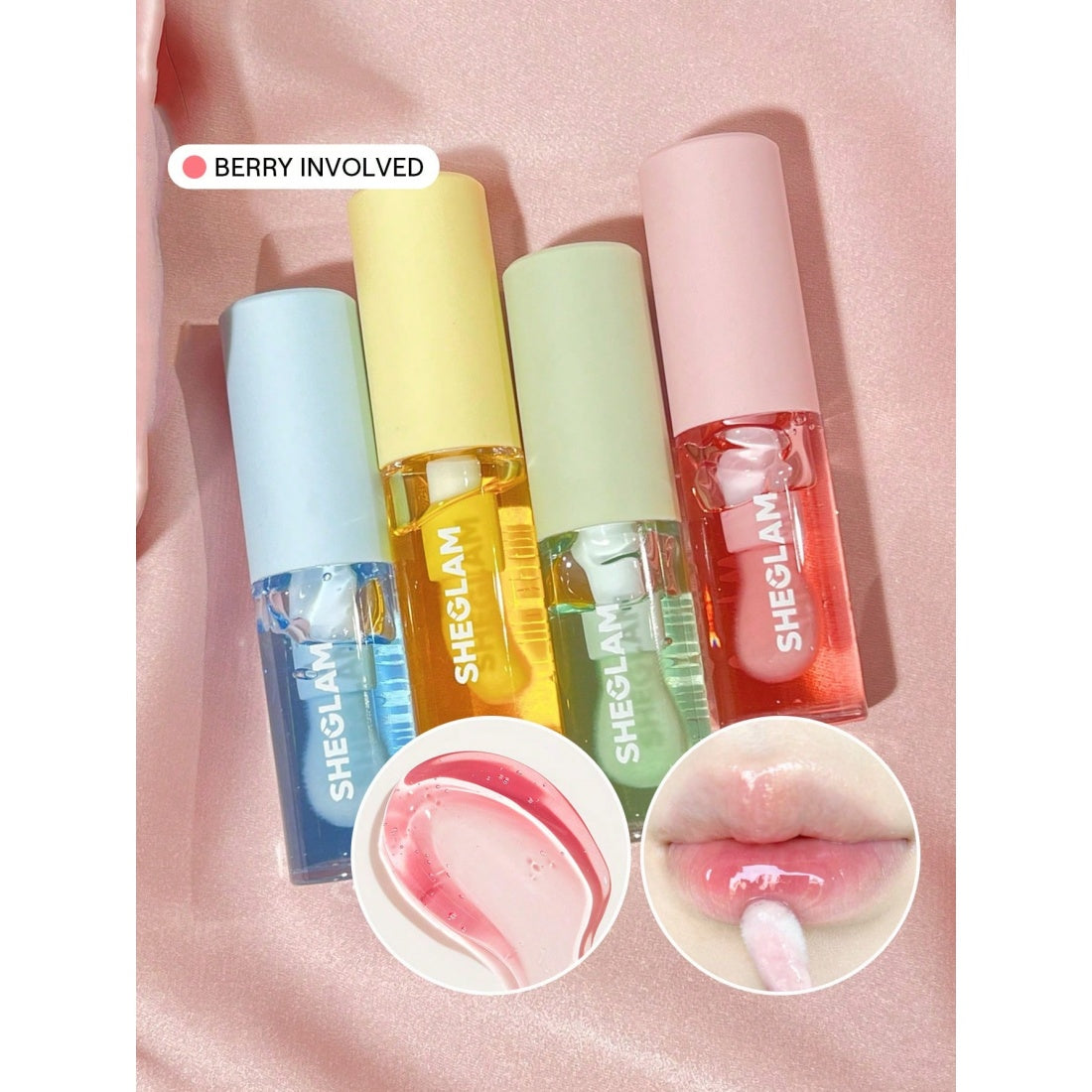 SHEGLAM Jelly Wow Hydrating Lip Oil-603 Berry Involved