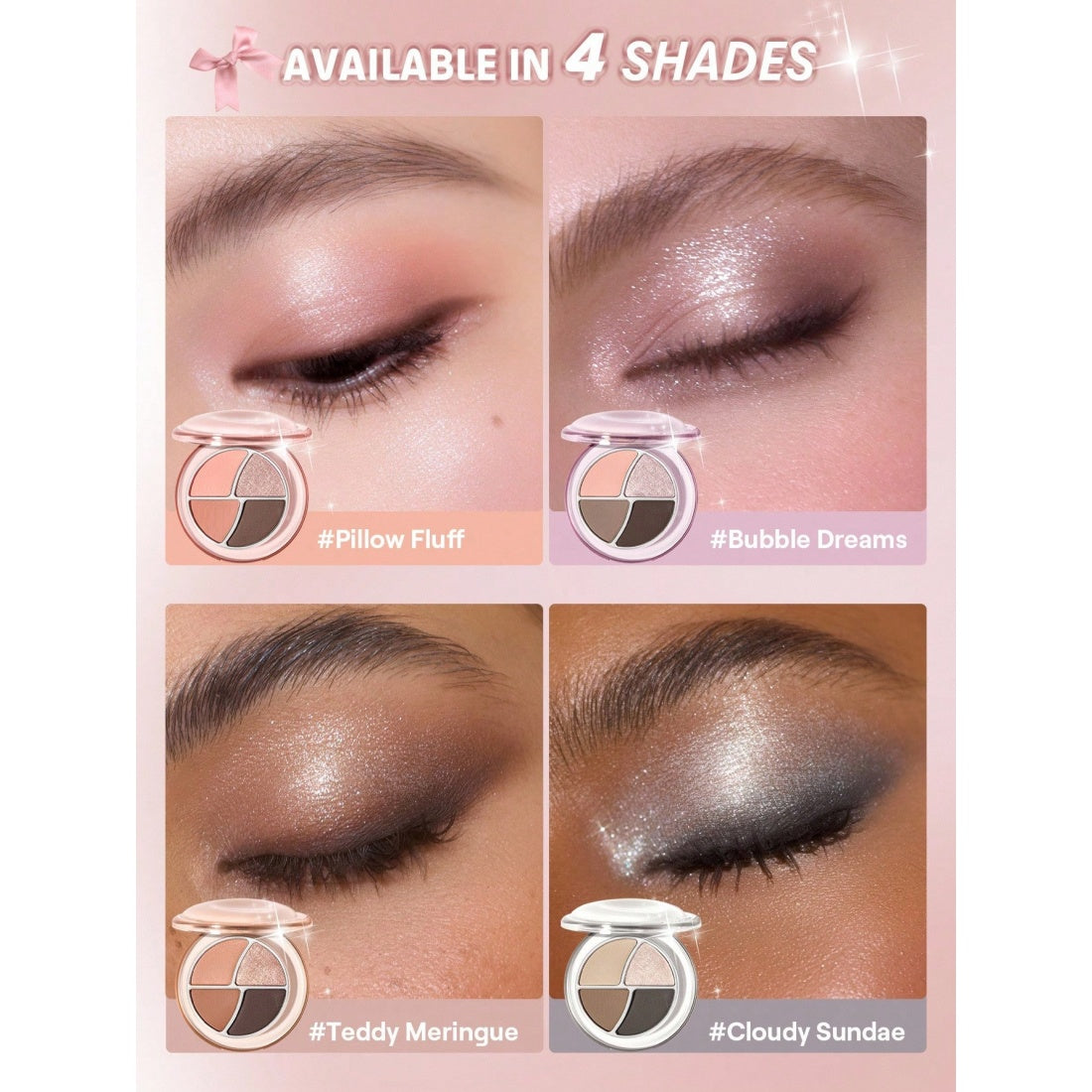 Minipaleta SHEGLAM Daydreamer-Teddy Meringue