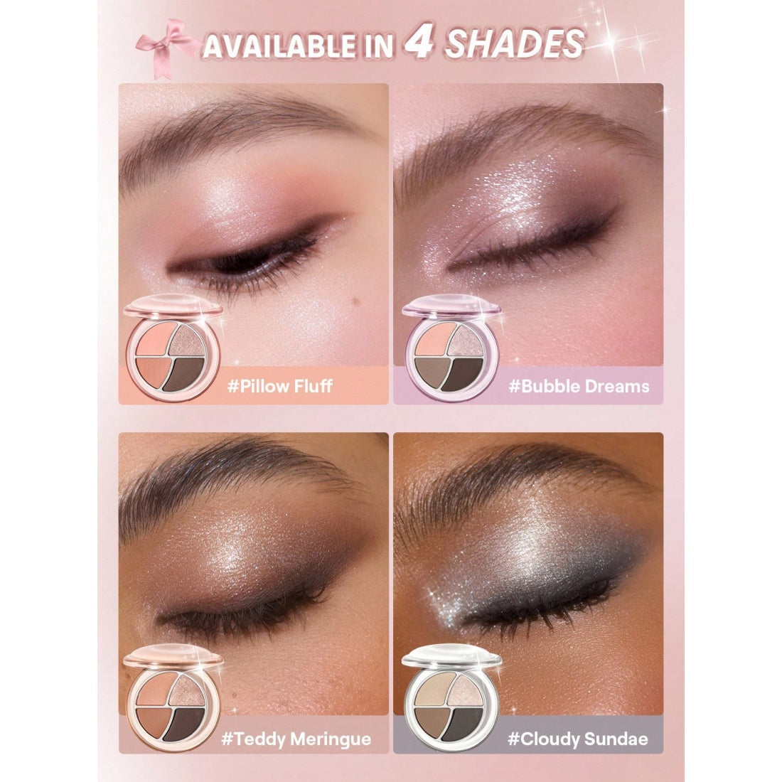 Mini paleta de sombras SHEGLAM Daydreamer - Cloudy Sundae