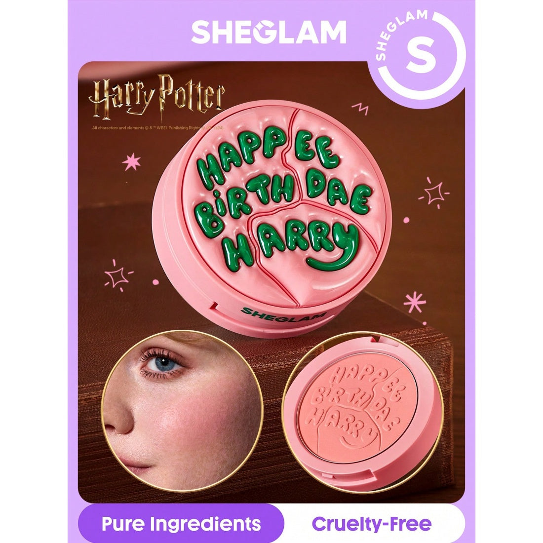 Harry Potter™ | SHEGLAM Happee Birthdae Harry Blush