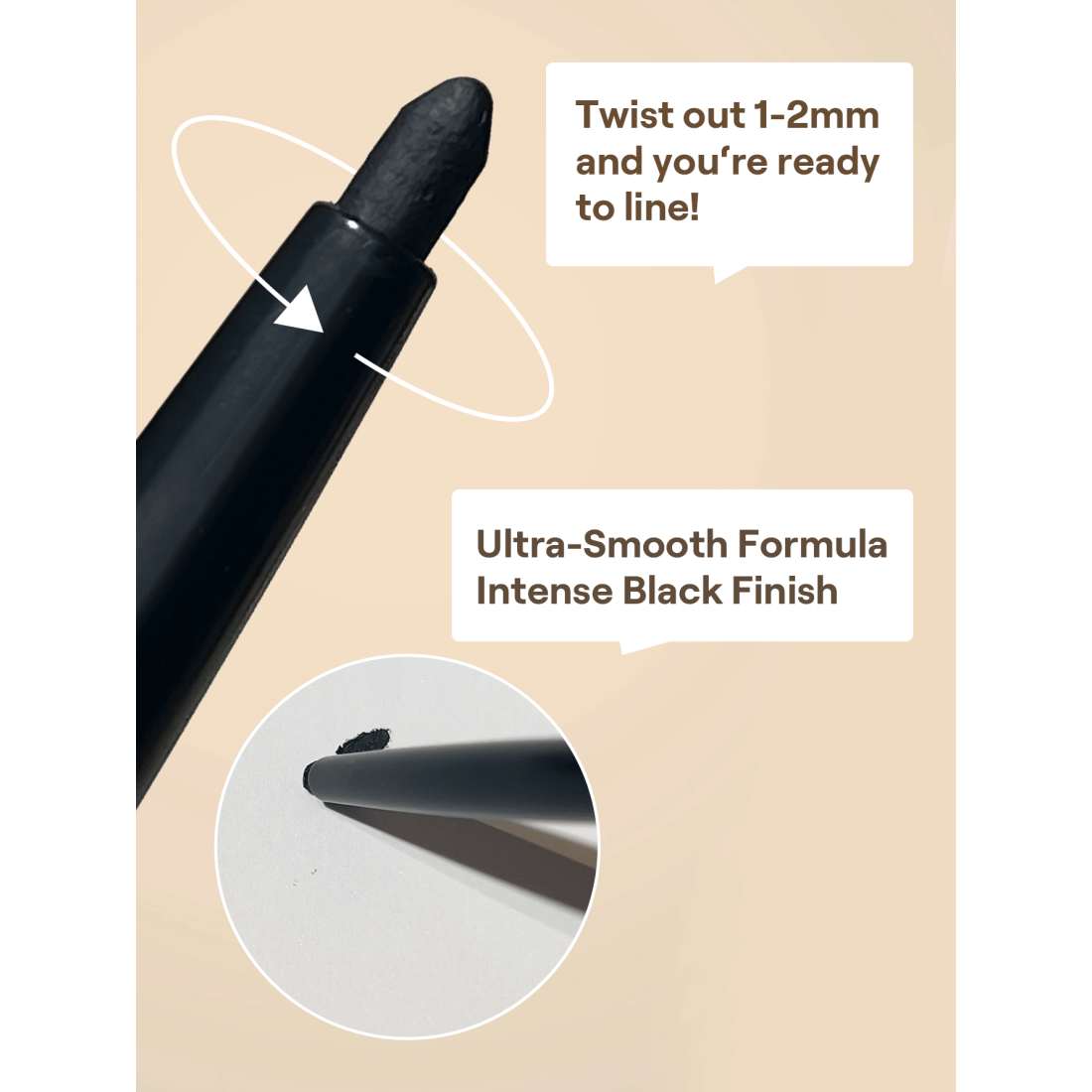 SHEGLAM On-Line Creamy Eyeliner-Zwart