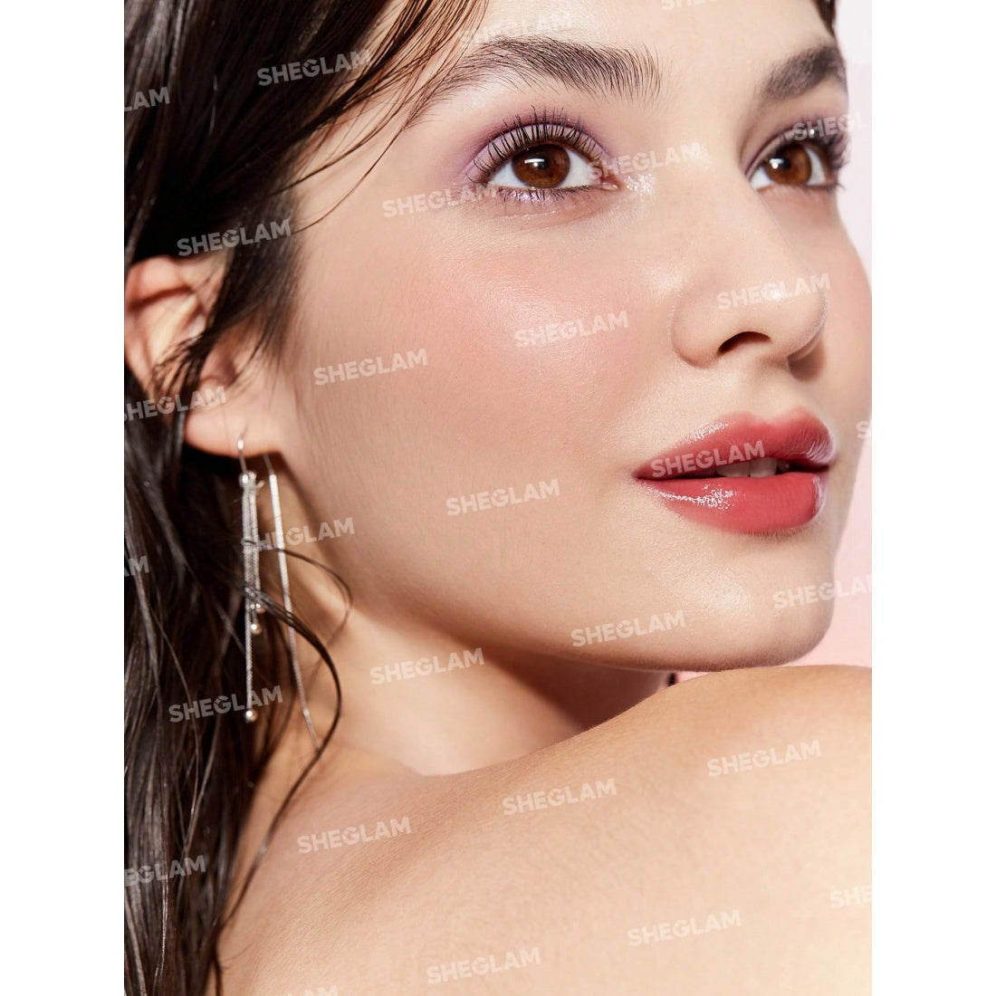 SHEGLAM Mirror Kiss High-Shine Lipstick-111 High Key