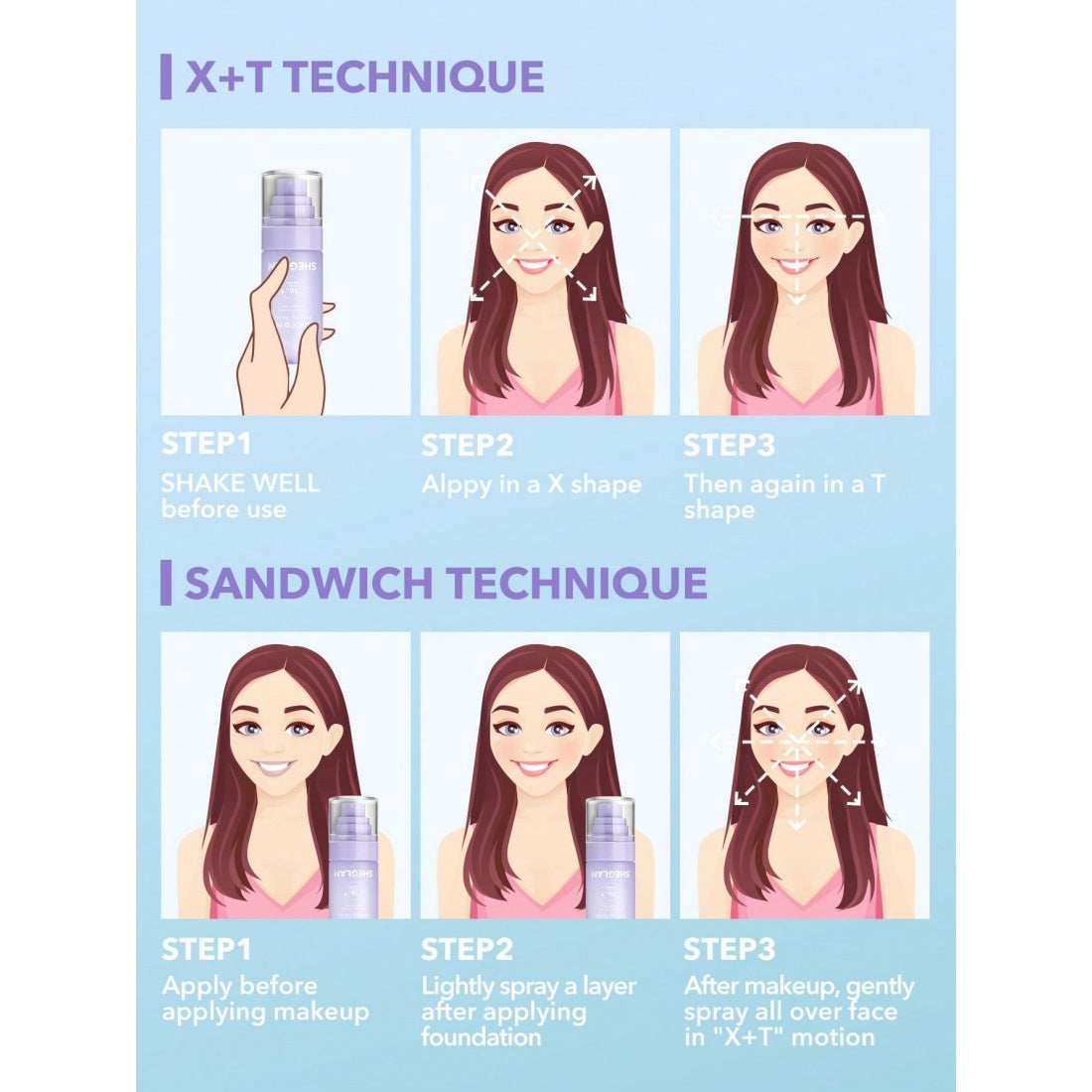SHEGLAM Lock'd In Setting Spray