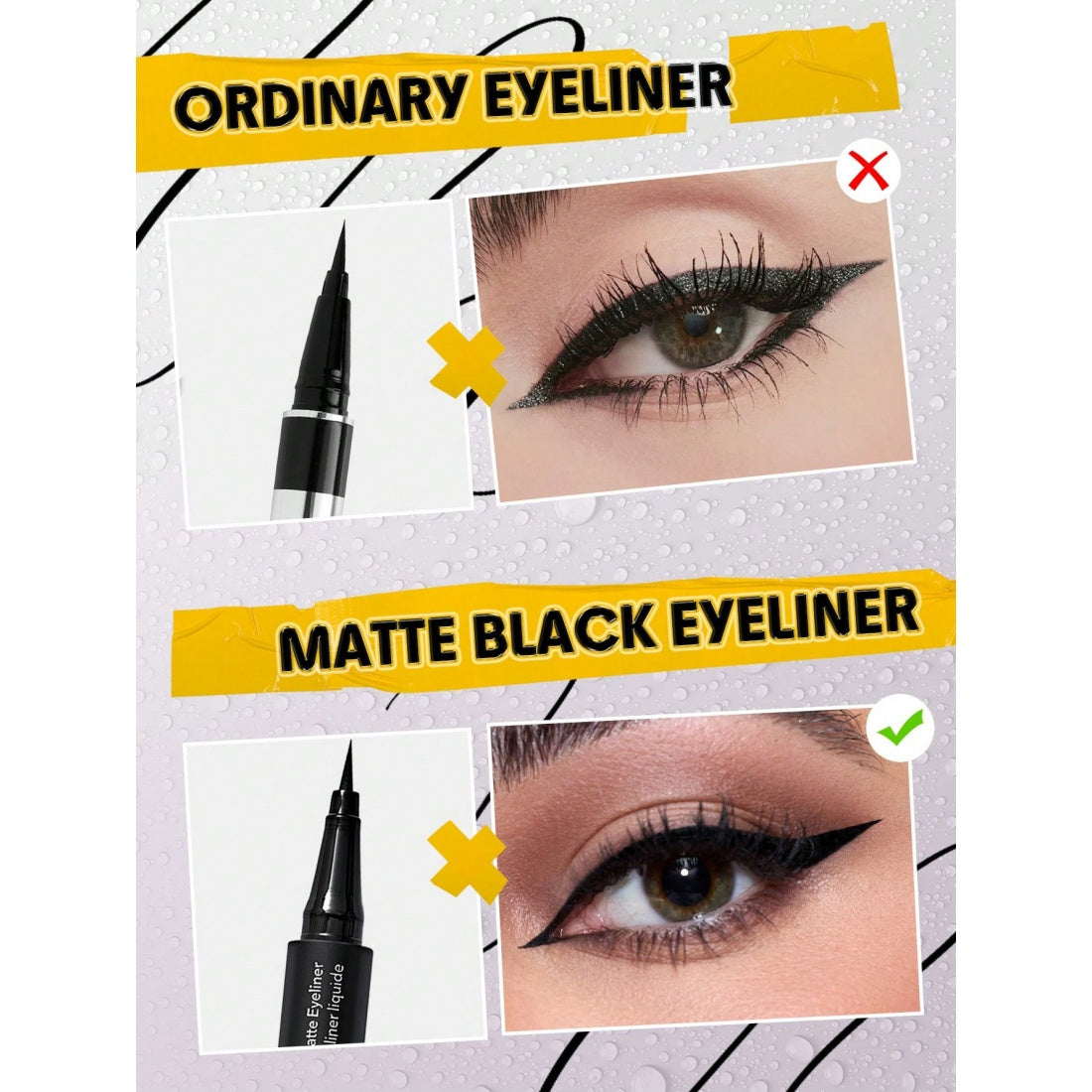 SHEGLAM Oh So Rich Matte Eyeliner-Zwart