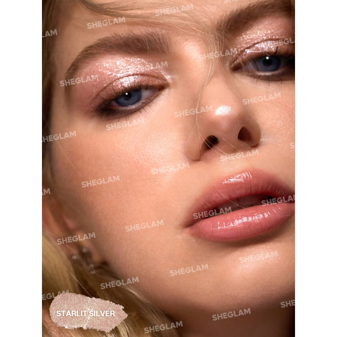 SHEGLAM Crystal Jelly Glaze Stick-01 Starlit Silver