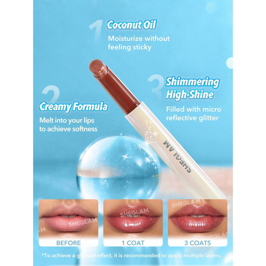 SHEGLAM Pout-Perfect Shimmer Lippenplumper-114 Pink Flamingo