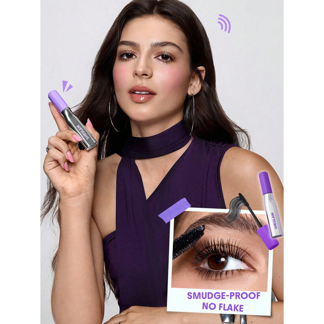 SHEGLAM Lashlighter Mega Boost Mascara-Black