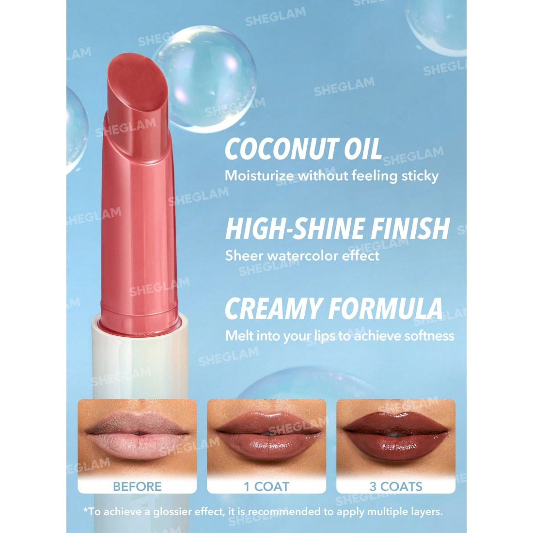 SHEGLAM Pout-Perfect Shine Lip Plumper-509 Hot Cocoa