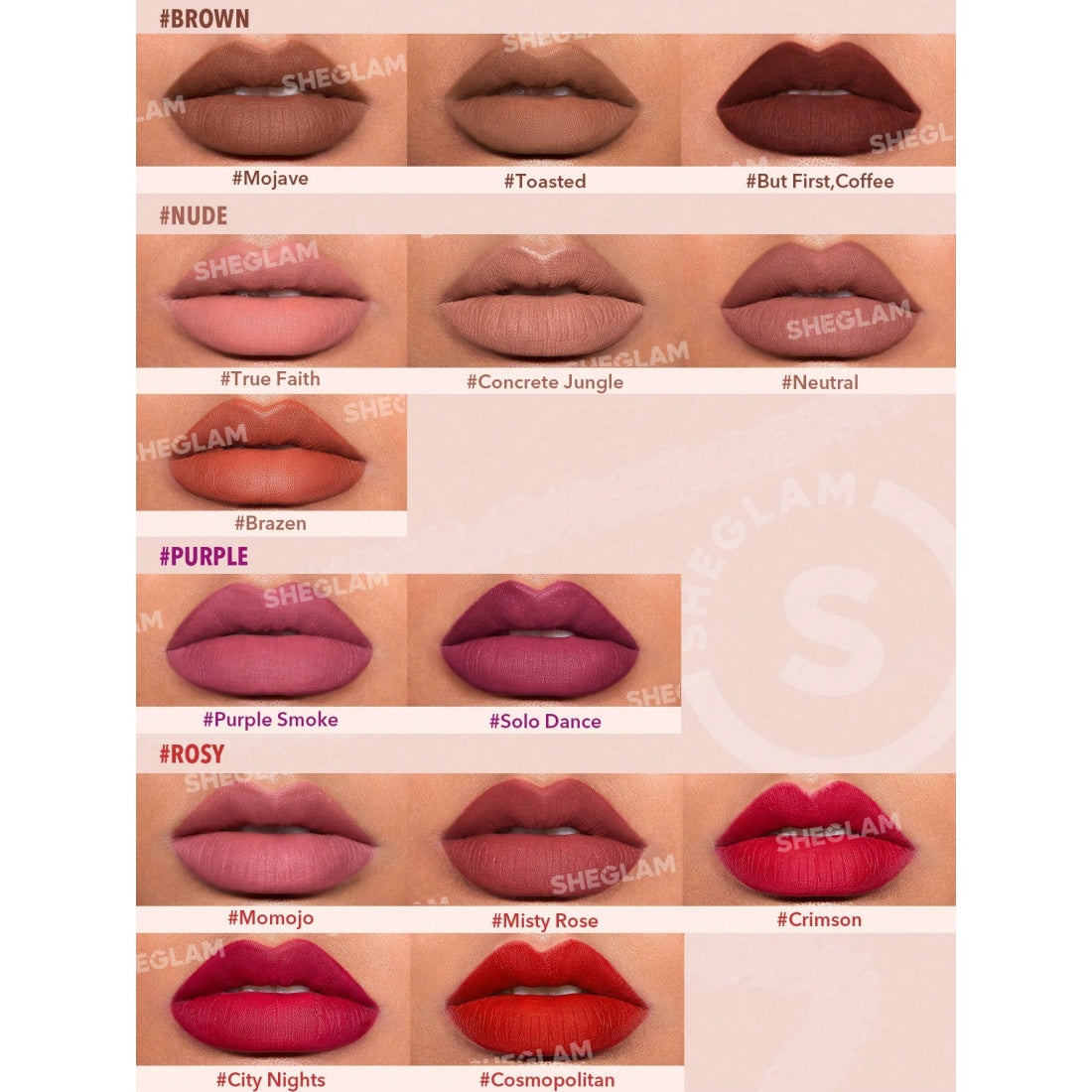SHEGLAM So Lippy Lippenkonturenstift-504 Mojave