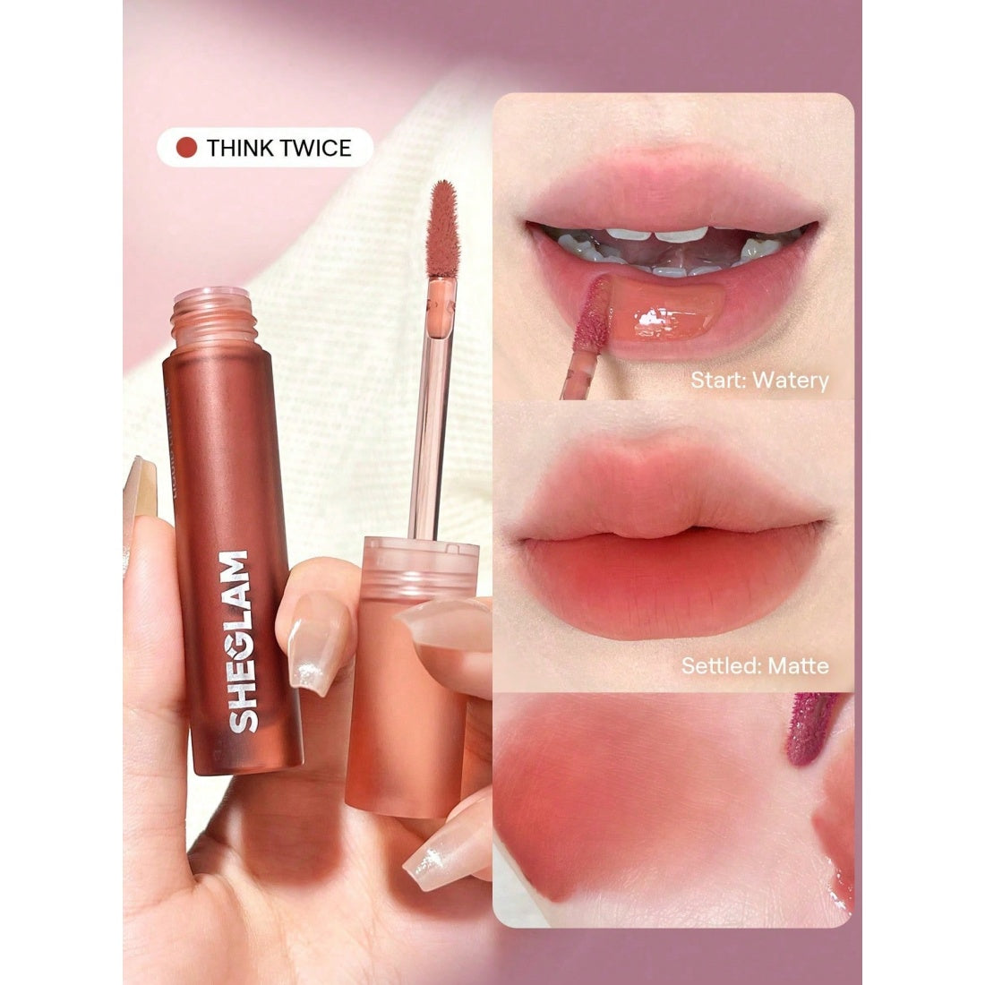 SHEGLAM Soft Haze Lip Blur-121 Think Twice