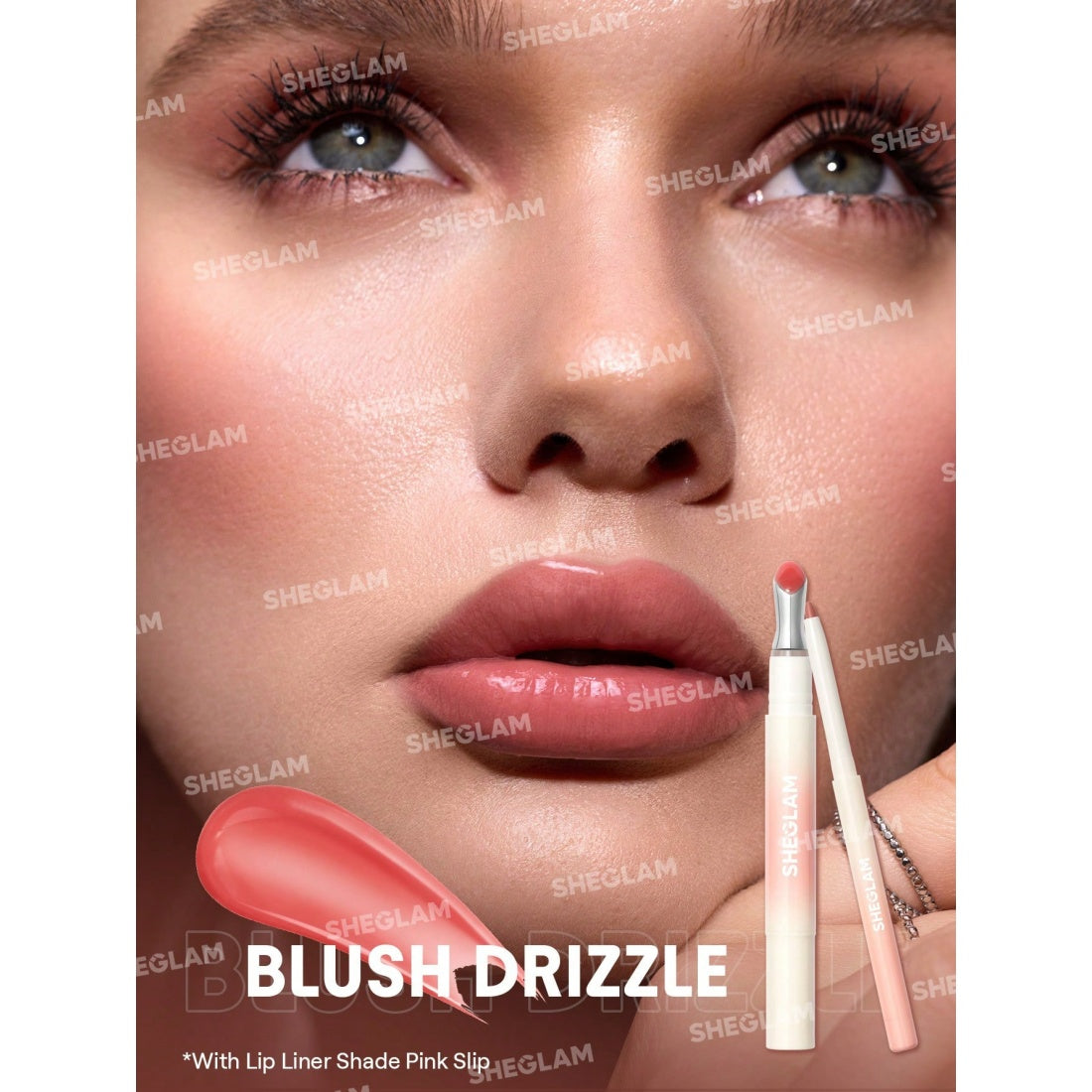 SHEGLAM Bold Booster Lip Plumper-112 Blush Drizzle